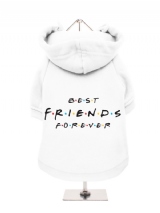 ''Best Friends Forever'' Fleece-Lined Dog Hoodie / Sweatshirt