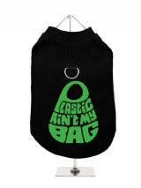 ''Plastic Aint My Bag'' Harness-Lined Dog T-Shirt