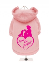 ''Shall We Selfie'' Fleece-Lined Dog Hoodie / Sweatshirt
