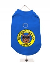 ''Neighbourhood Watch'' Harness-Lined Dog T-Shirt