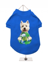 ''Recycle Reduce Reuse'' Dog T-Shirt
