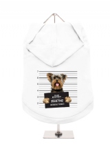 ''Police Mugshot - Yorkshire Terrier'' Dog Hoodie / T-Shirt