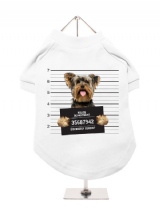 ''Police Mugshot - Yorkshire Terrier'' Dog T-Shirt