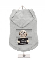 ''Police Mugshot - Shih Tzu'' Dog Hoodie / T-Shirt