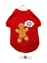 ''Christmas: I Cant Feel My Legs'' Dog T-Shirt