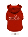 ''Cats Taste Like Chicken'' Dog Sweatshirt