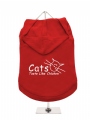 ''Cats Taste Like Chicken'' Dog Hoodie