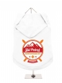 ''Ski Patrol'' Dog Hoodie