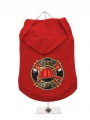 ''Fire Dept.'' Dog Hoodie