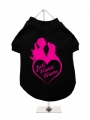''Best Friends Forever Heart'' Dog T-Shirt