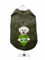 Harness-Lined Dog T-Shirt
