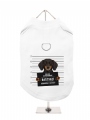''Police Mugshot - Dachshund'' Harness T-Shirt