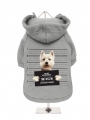 ''Police Mugshot - West Highland Terrier'' Dog Sweatshirt