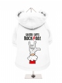''Christmas: Santa Says Rock On'' Dog Sweatshirt