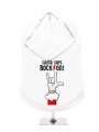 ''Christmas: Santa Says Rock On'' Dog Hoodie