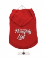 ''Christmas: Im On The Naughty List'' Dog Hoodie