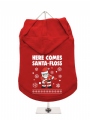 ''Christmas: Here Comes Santa-Floss'' Dog Hoodie