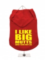 ''I Like Big Mutts'' Dog Hoodie