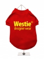 ''Westie Designer Wear'' Dog T-Shirt
