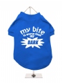 ''My Bite Is Worse Than My Bark'' Dog T-Shirt