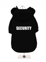 SECURITY - Fleece-Lined Dog Hoodie / Sweatshirt