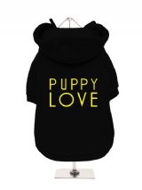 PUPPY | LOVE - Fleece-Lined Dog Hoodie / Sweatshirt