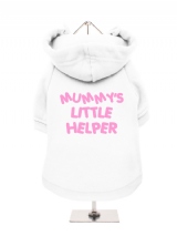 MUMMY'S | LITTLE | HELPER - Fleece-Lined Dog Hoodie / Sweatshirt