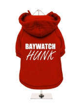 BAYWATCH | HUNK - Fleece-Lined Dog Hoodie / Sweatshirt