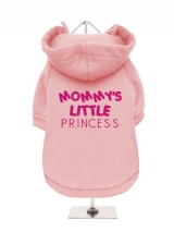 MOMMY'S | LITTLE | PRINCESS - Fleece-Lined Dog Hoodie / Sweatshirt