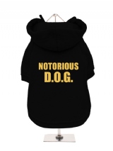 NOTORIOUS | D.O.G. - Fleece-Lined Dog Hoodie / Sweatshirt