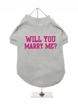 WILL YOU | MARRY ME? - Dog T-Shirt